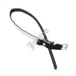 Obroża dla kota 1 cm z dzwonkiem brokatowa - 2