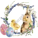 Serwetki świąteczne 3-warstw. 33x33 DAISY - 6