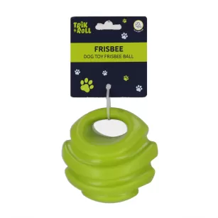 Zabawka dla psa Frisbee 12 cm piłka zielona