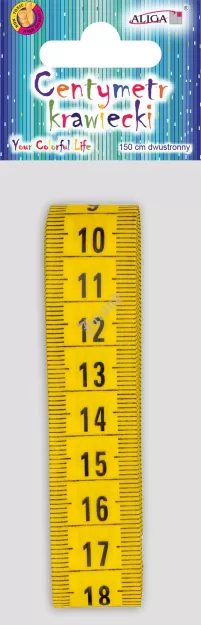Centymetr krawiecki  dwustronny, dł. 150cm, szer. 2cm
