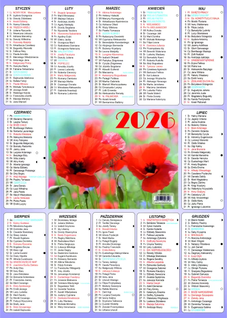 Kalendarz A4
