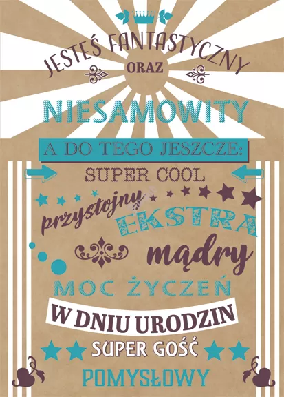 Karnety B6 EKO urodziny S658