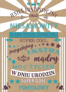 Karnety B6 EKO urodziny S658