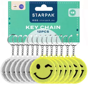 Brelok odblaskowy 7cm Emot A'12 STARPAK
