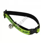 Obroża dla kota 1 cm z dzwonkiem odblaskowa - 2