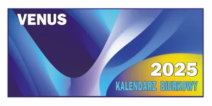 Kalendarz biurkowy poziomy Venus
