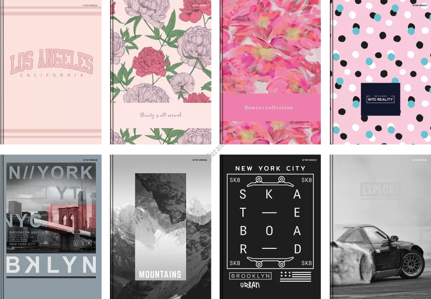 BRULION TWARDY TOP 2000 BASIC A4/96K KRATKA Z MARGINESEM