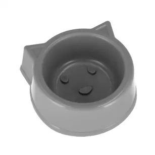 Miska dla zwierząt 13cm szara