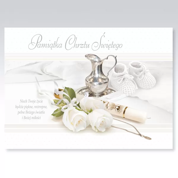 Karnety przestrzenne A5 Chrzest O