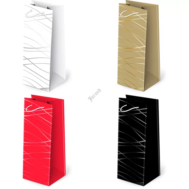 Torebka na butelkę złocona T AL-2 AVA 35