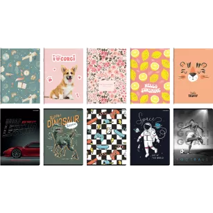 ZESZYT TOP 2000 BASIC A5/32K LINIA Z MARGINESEM