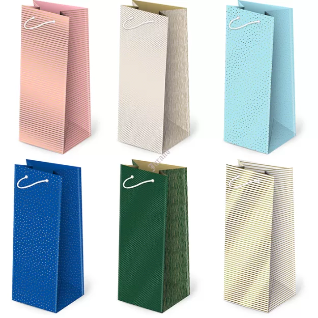 Torebka na butelkę złocona T AL-2 AVA 24