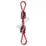 Zabawka dla psa Szarpak 34 cm gumowy czerwony - 3