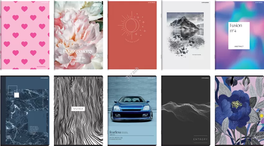 ZESZYT TOP 2000 MEGAMIX A5/96K KRATKA Z MARGINESEM