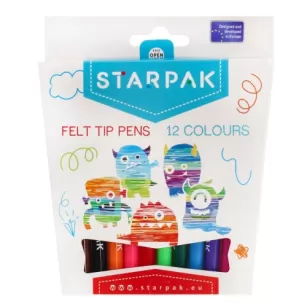 Pisaki 12 kolorów STARPAK
