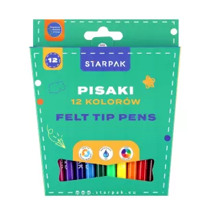 Pisaki 12 kolorów STARPAK