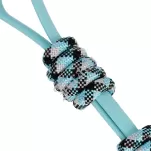 Zabawka dla psa Szarpak 34 cm gumowy niebieski - 2