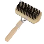 Szczotka dla zwierząt 2stronna naturalna - 4