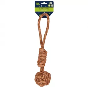 Zabawka dla psa Szarpak 39,5 cm pomarańczowy