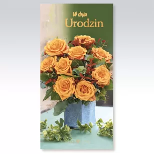 Karnety DL urodziny kwiatowe s27
