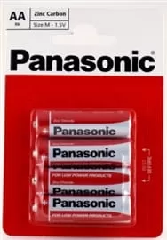 Baterie Panasonic R06 AA zinc carbon