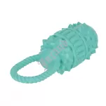 Zabawka dla psa Beczka 20 cm z uchwytem niebieska - 2