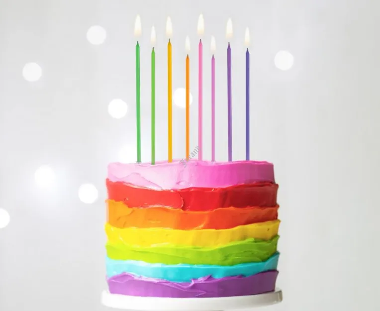 Świeczki pastelowy mix