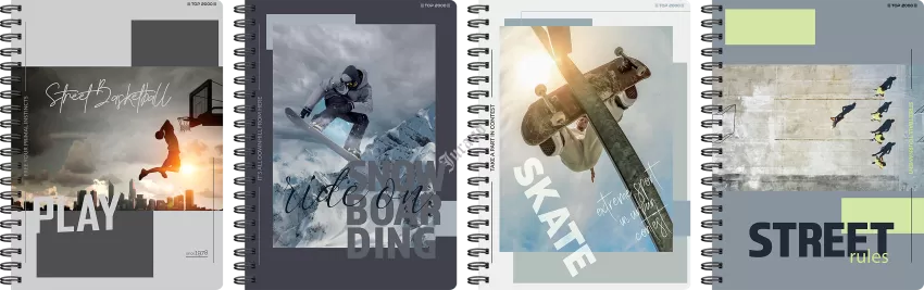 KOŁOZESZYT TOP 2000 POSTER A5/80 KRATKA